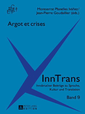cover image of Argot et crises